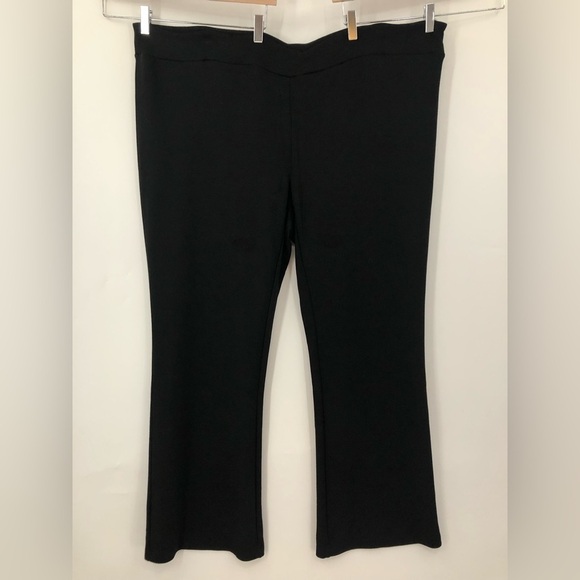 Pari Passu 7D (24 hourglass) flared leggings black modal plus size - Picture 4 of 13